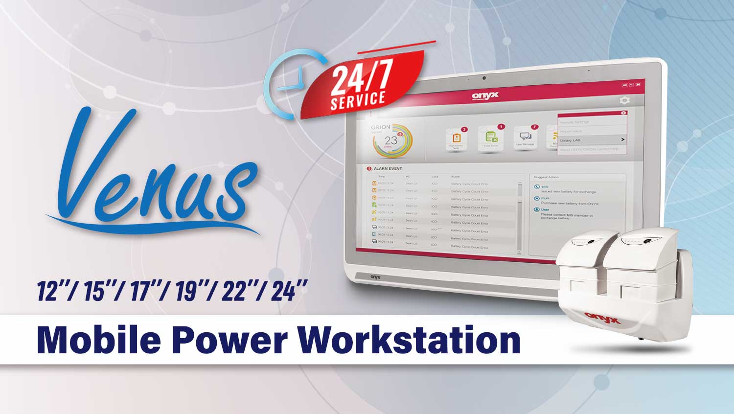 Venus-Mobile Power Workstation