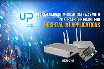 Ultra-Compact Medical Gateway with Integrated UP Board for Hospital IoT Applications