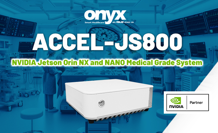 ACCEL-JS800 NVIDIA Jetson Orin NX and NANO Medical Grade Box PC
