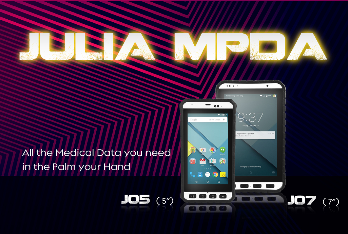 JULIA mPDA -All the medical data you need  in the palm of your hand
