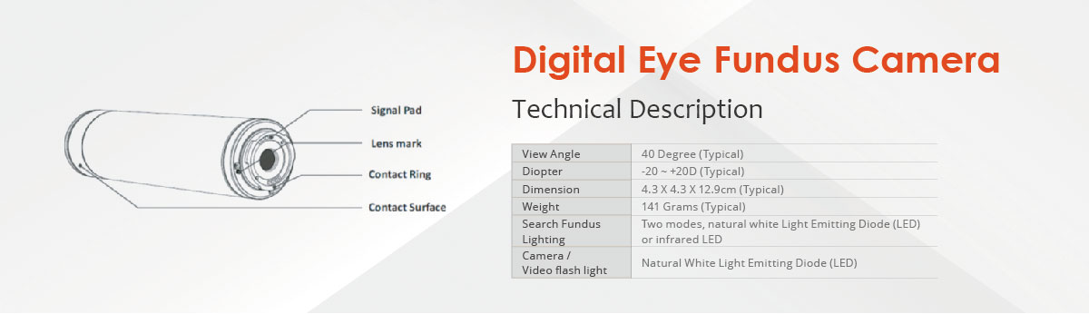 Digital Eye Fundus Camera