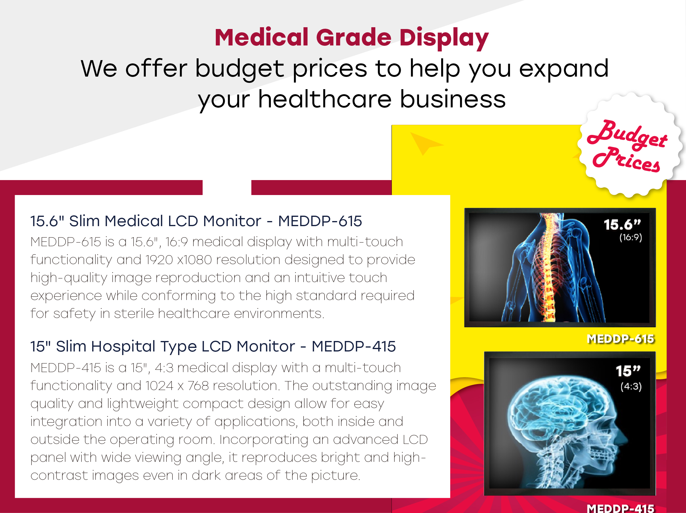 Medical Grade Display