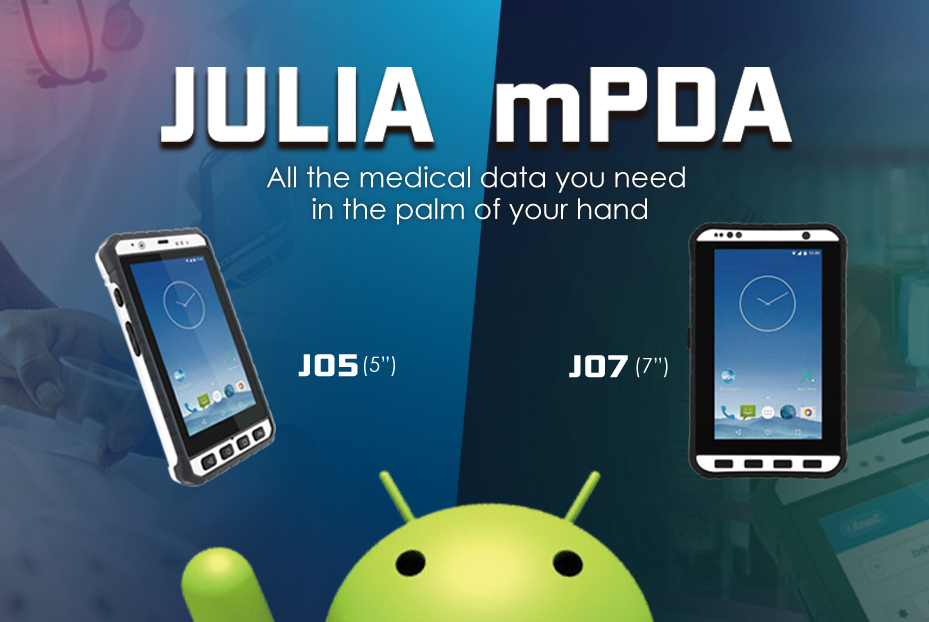 JULIA mPDA -All the medical data you need  in the palm of your hand