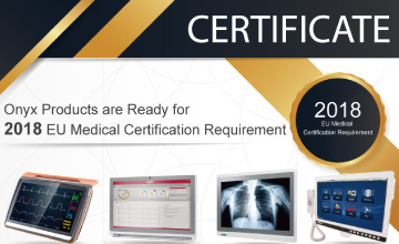 Onyx Products are Ready for   2018 EU Medical Certification Requirement